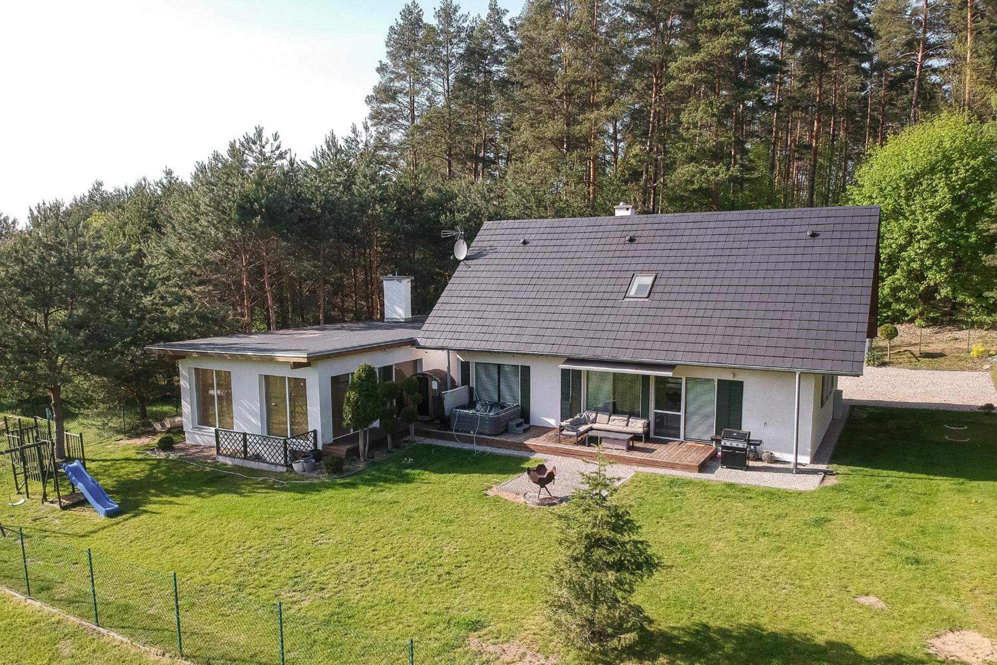 Vila Sielanka - Dom Na Mazurach Cierzpiety Exteriér fotografie